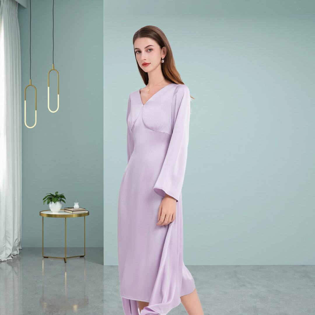 DINADD® With irregular avant-garde silhouette Graceful leisure dress