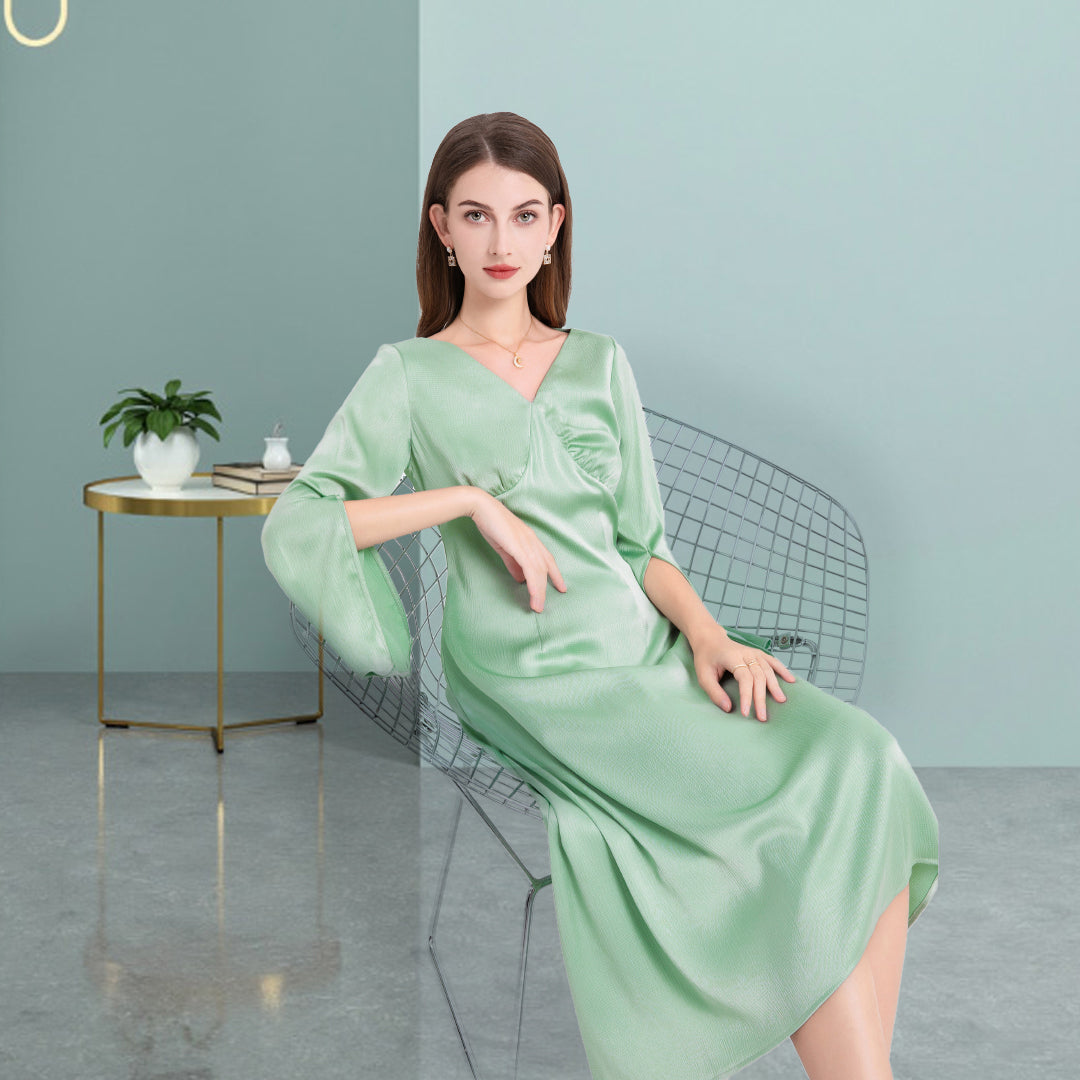 DINADD® With irregular avant-garde silhouette Graceful leisure dress