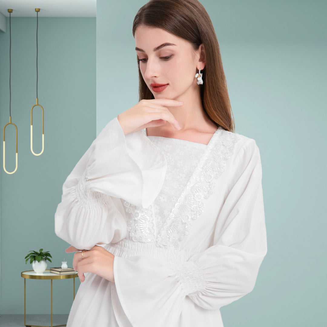 DINADD®️ Stilvolle elegante Tencel-Kleid