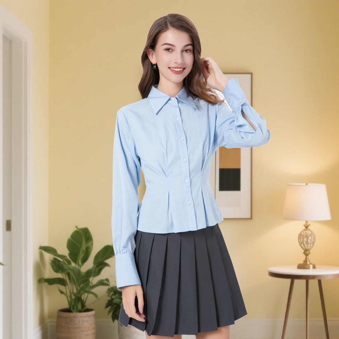 DINADD® casual home office shirt, tailored fit