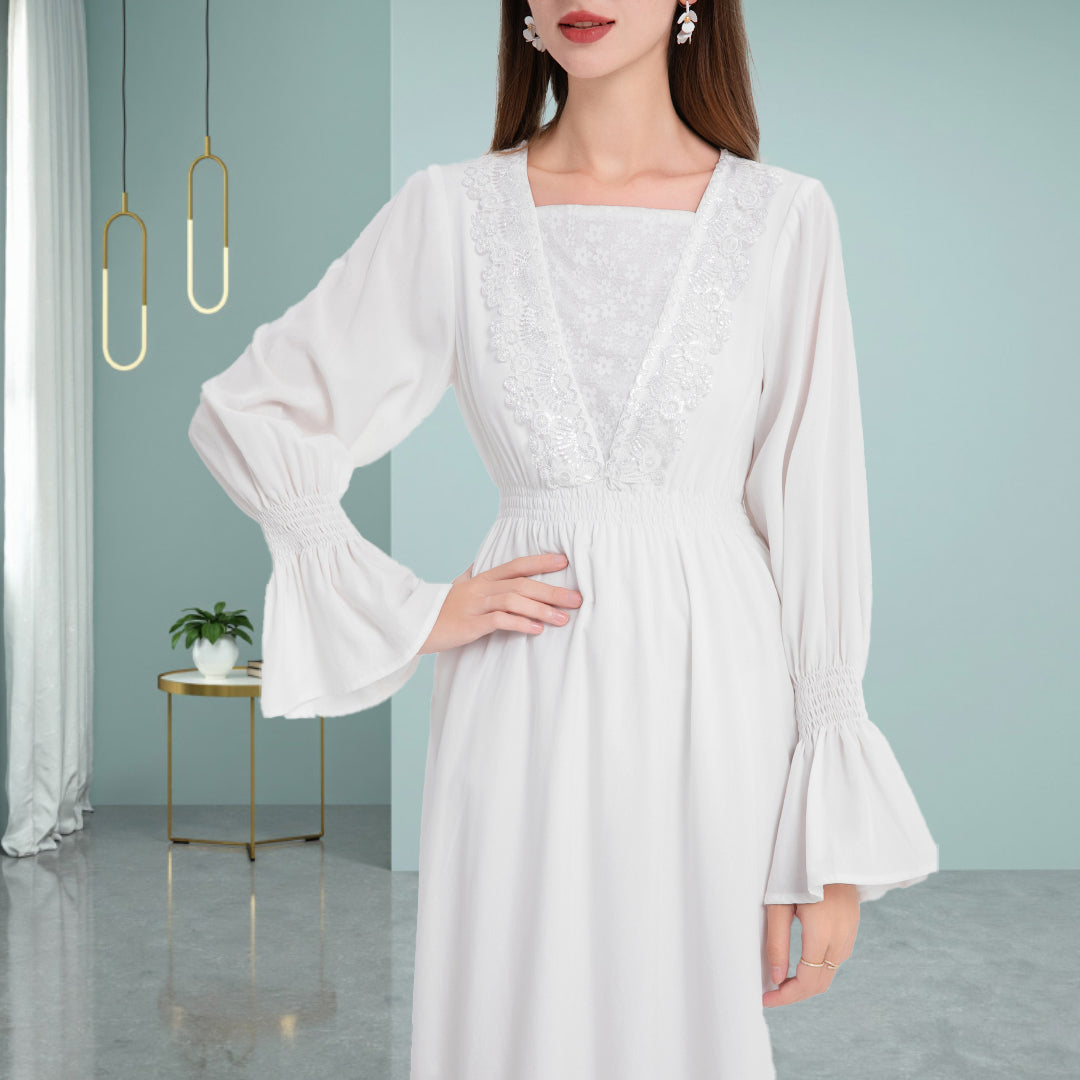 DINADD®️ Stilvolle elegante Tencel-Kleid