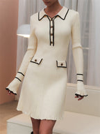 Chanel-Stil Strickkleid | Zeitlose Eleganz neu interpretiert